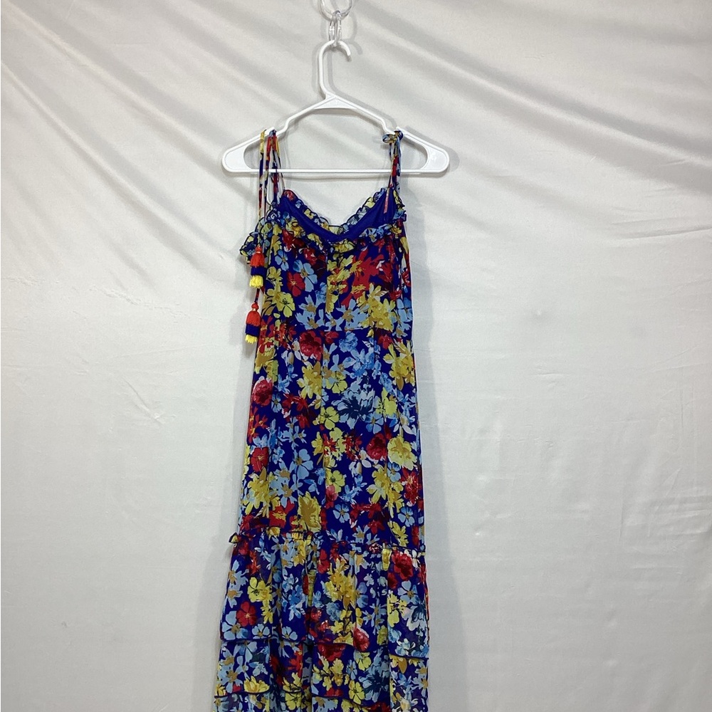 Lulu's Multicolor Floral Ruffle Dress - Picture 3 of 14